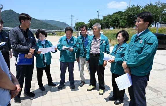군위군의회 행정사무감사 현장방문_의회사무과