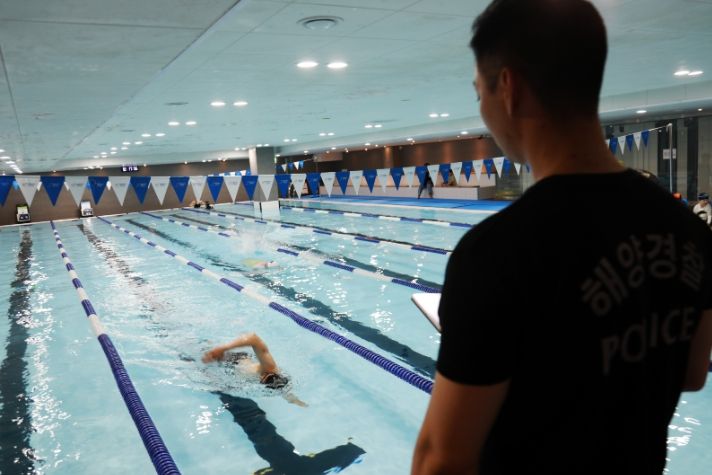 중부해경청, 경찰관 구조 능력 평가