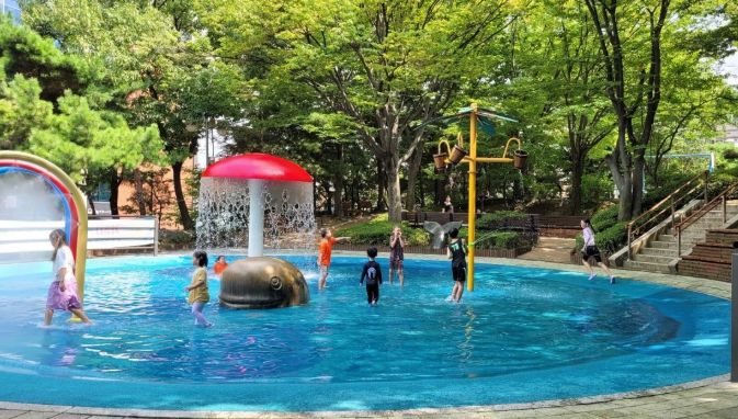율목공원 물놀이 시설 본격 개장