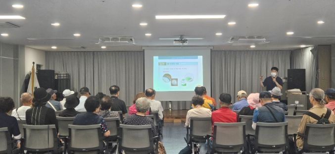 노년기 건강한 식생할 영양 교육