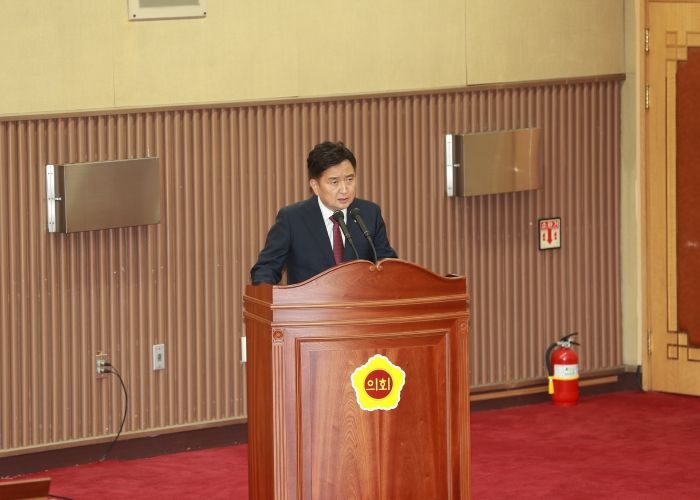 제427회 도의회 임시회 제2차 본회의 대집행기관 질의 답변
