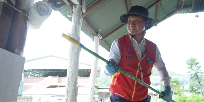 영동우체국 한우송 집배원 봉사활동