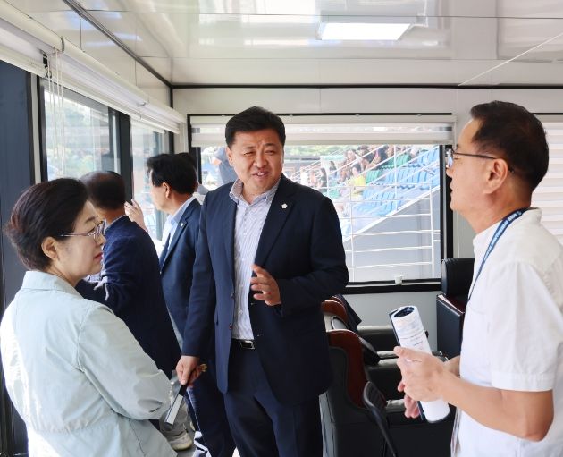 ‘제20회 아시아 롤러스케이팅 선수권대회’ 단양군 출전 선수 격려