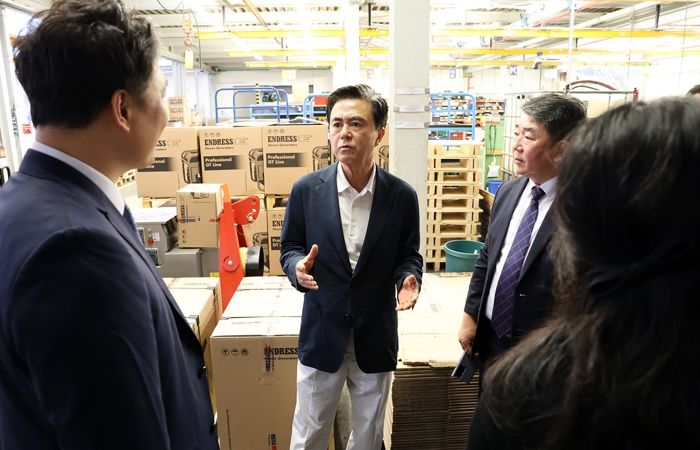 충남 기업과 협업 독 글로벌 기업 방문