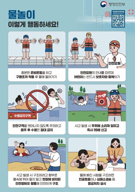 물놀이 지역 안전시설 정비