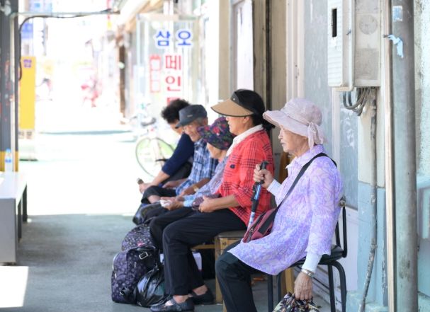 대교동 버스정류장 현장 점검