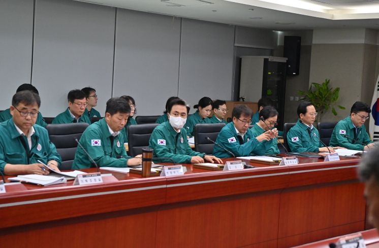 최초상황보고회의 및 소산훈련 실시